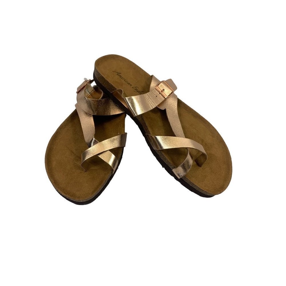 American Eagle Women's Copper Sandals - Picture 2 of 9